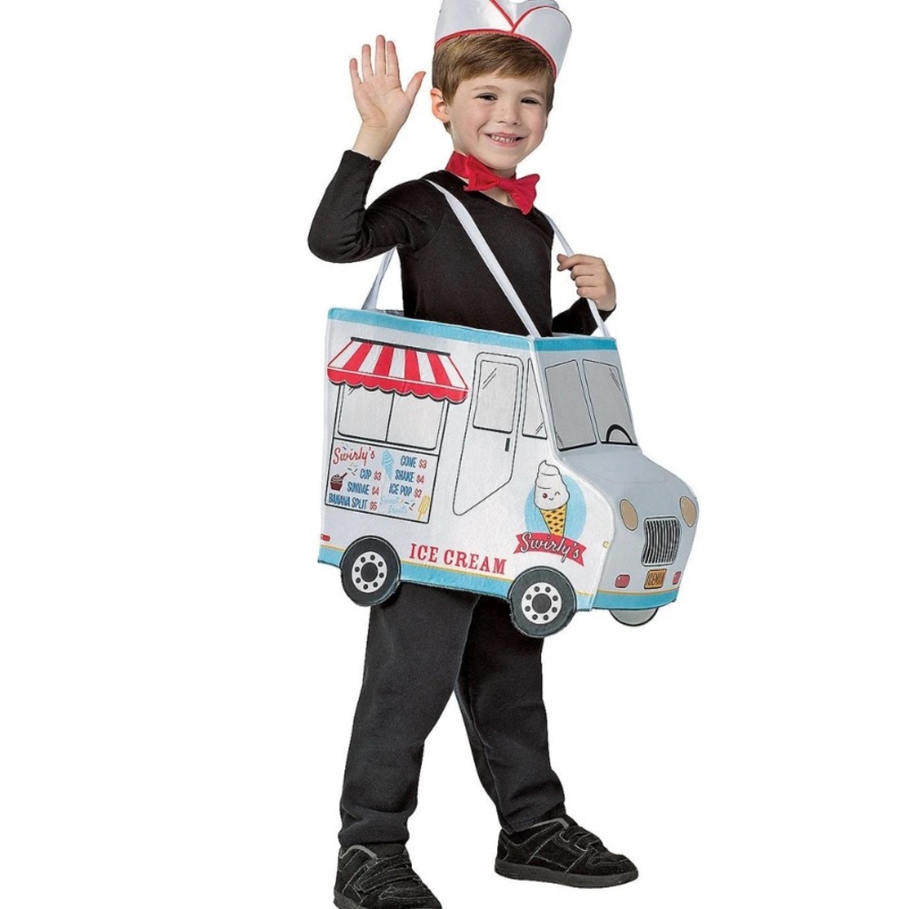 Swirly’s Ice Cream Truck Costume (size 4-6x).